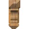 Ekena Millwork Balboa Arts and Crafts Rough Sawn Bracket w/ Offset Brace, Western Red Cedar, 6"W x 16"D x 16"H BKT0604X16X16BOA03RWR - alternate 3